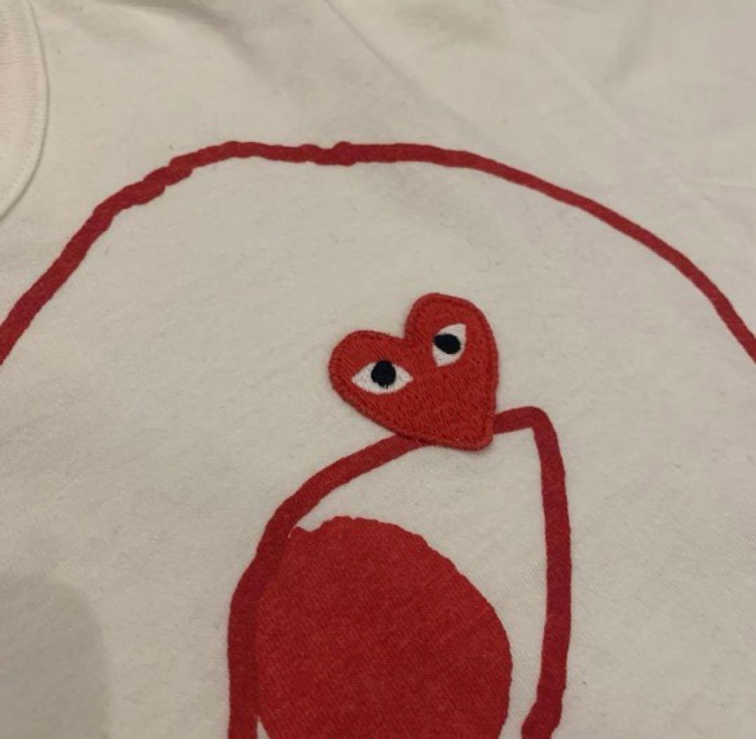 PLAY COMME des GARCONS Tシャツ ホワイト M — image 2