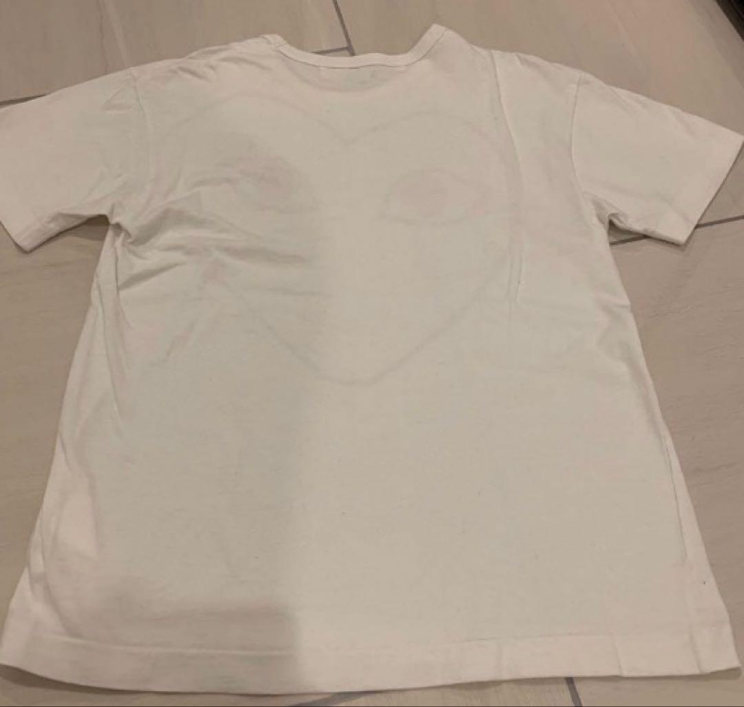 PLAY COMME des GARCONS Tシャツ ホワイト M — image 3