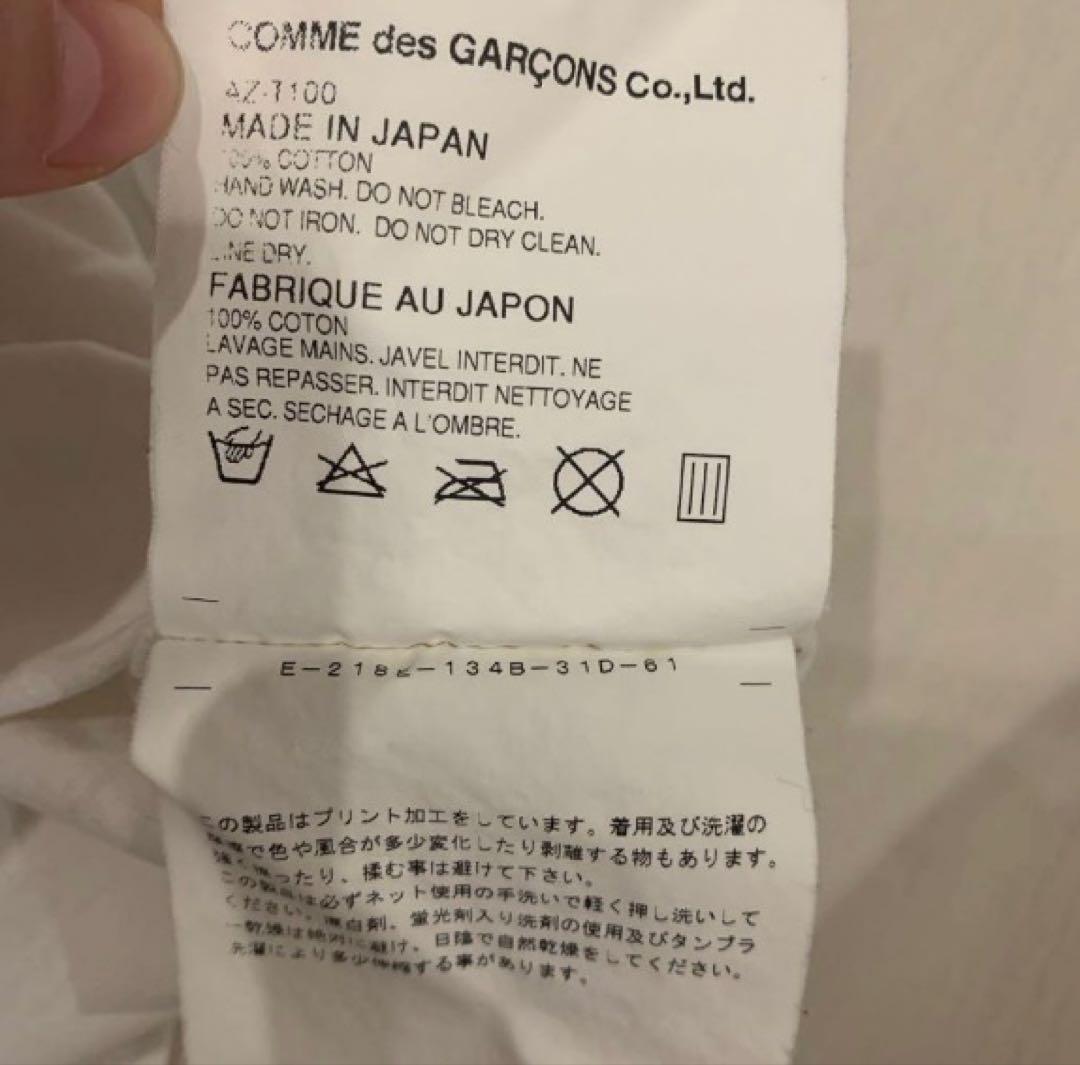 PLAY COMME des GARCONS Tシャツ ホワイト M — image 4
