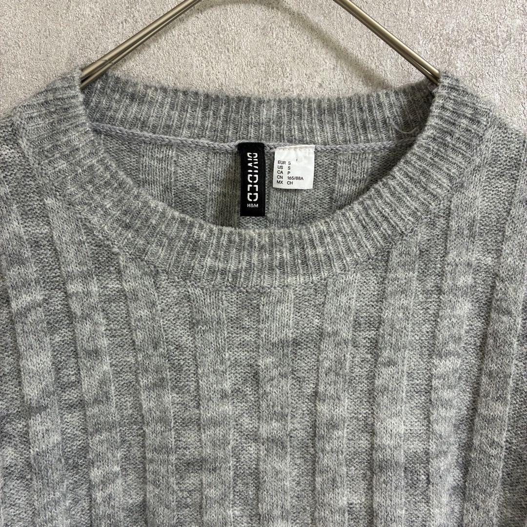ディバイデッド　H&M 長袖ニット　セーター　ウール　アルパカ混　クルーネック — image 3