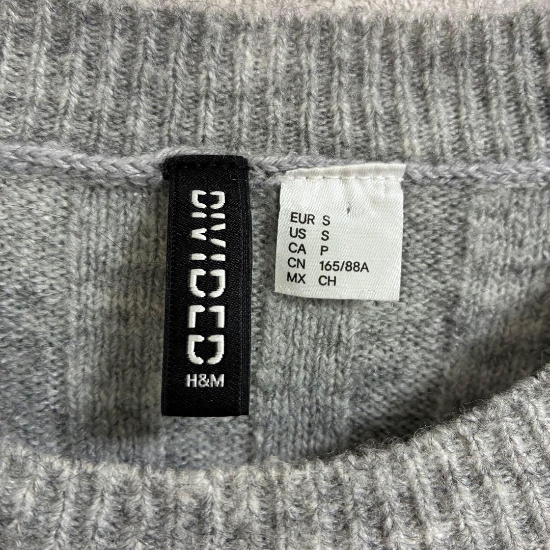 ディバイデッド　H&M 長袖ニット　セーター　ウール　アルパカ混　クルーネック — image 4