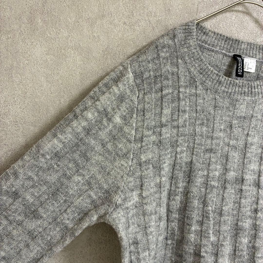ディバイデッド　H&M 長袖ニット　セーター　ウール　アルパカ混　クルーネック — image 5