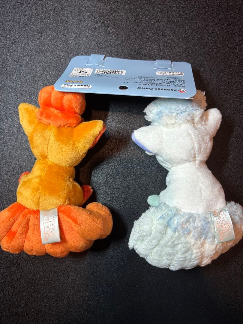 ポケモン にたものどうし 磁石でくっつくペアマスコット ロコン＆アローラロコン — image 2