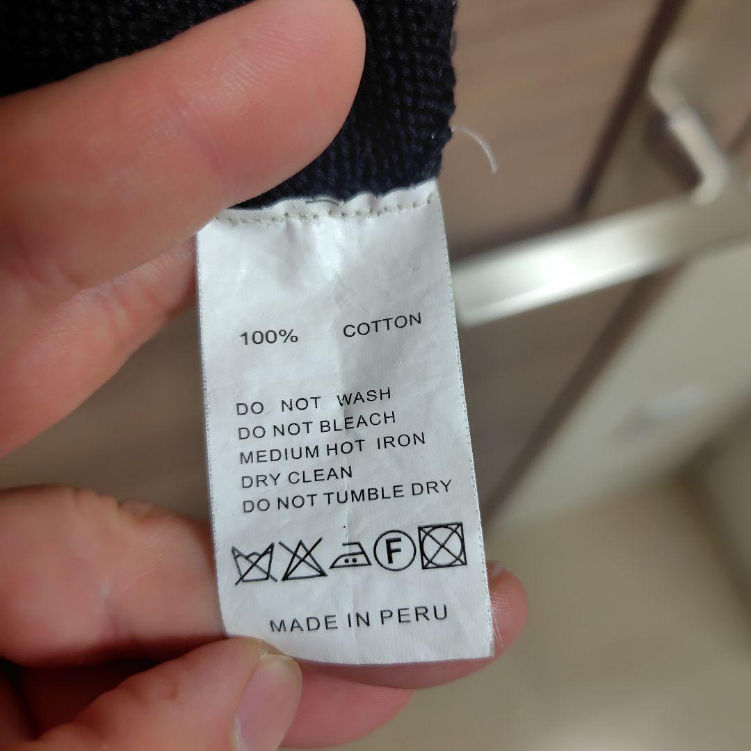VAN DER STRAETE コットンニット 半袖 ブラック L — image 4