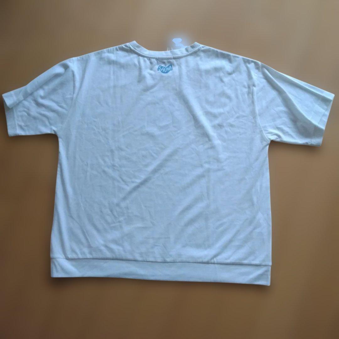 【新品未使用】Keitto グラフィックTシャツ サウナプリント／ Lサイズ — image 5