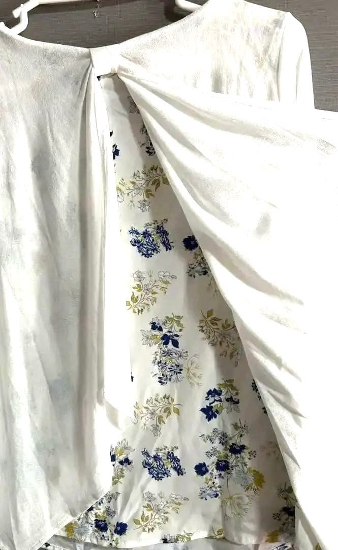 m.f.editorial white label 花柄レイヤード M — image 2