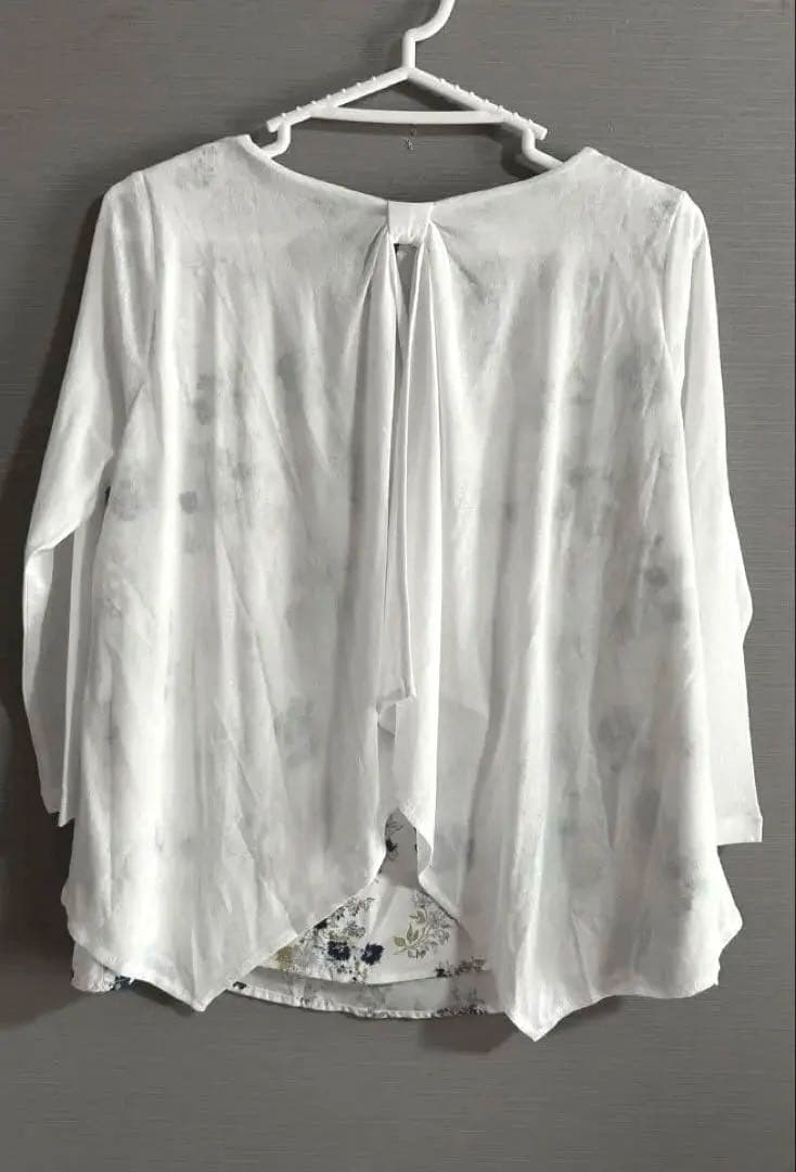 m.f.editorial white label 花柄レイヤード M — image 4