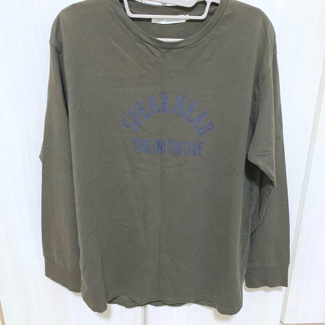 AMERICAN HOLIC 長袖カットソー カーキ L — image 2