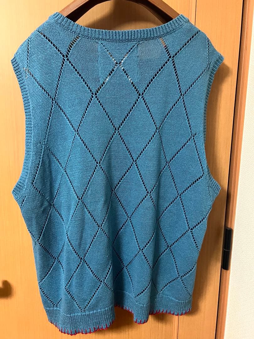 DAIRIKU 21ss LOVE-Hand Embroidery Vest — image 3