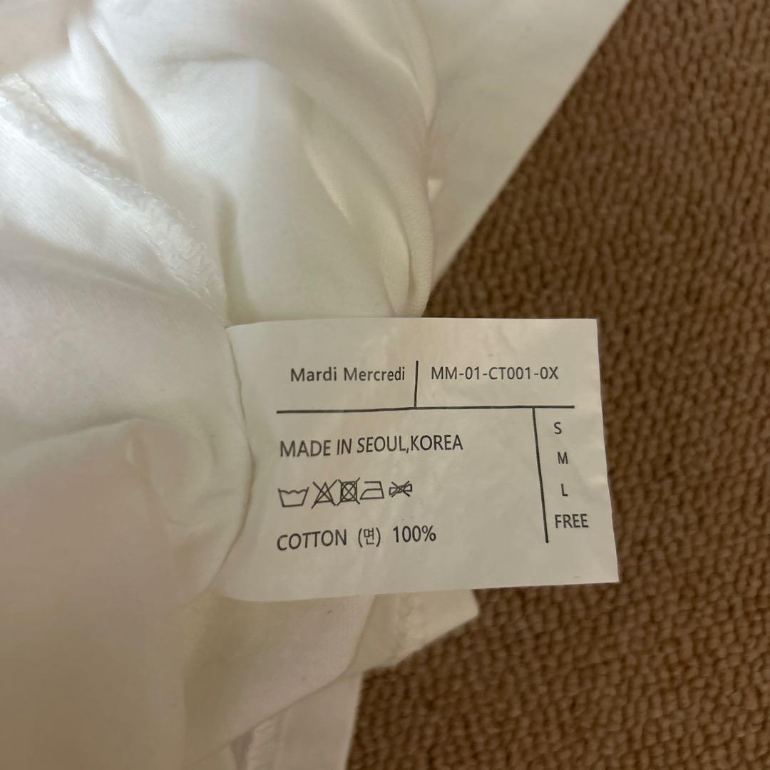 Mardi Mercredi マルディメクルディ Tシャツ フリーサイズ — image 4