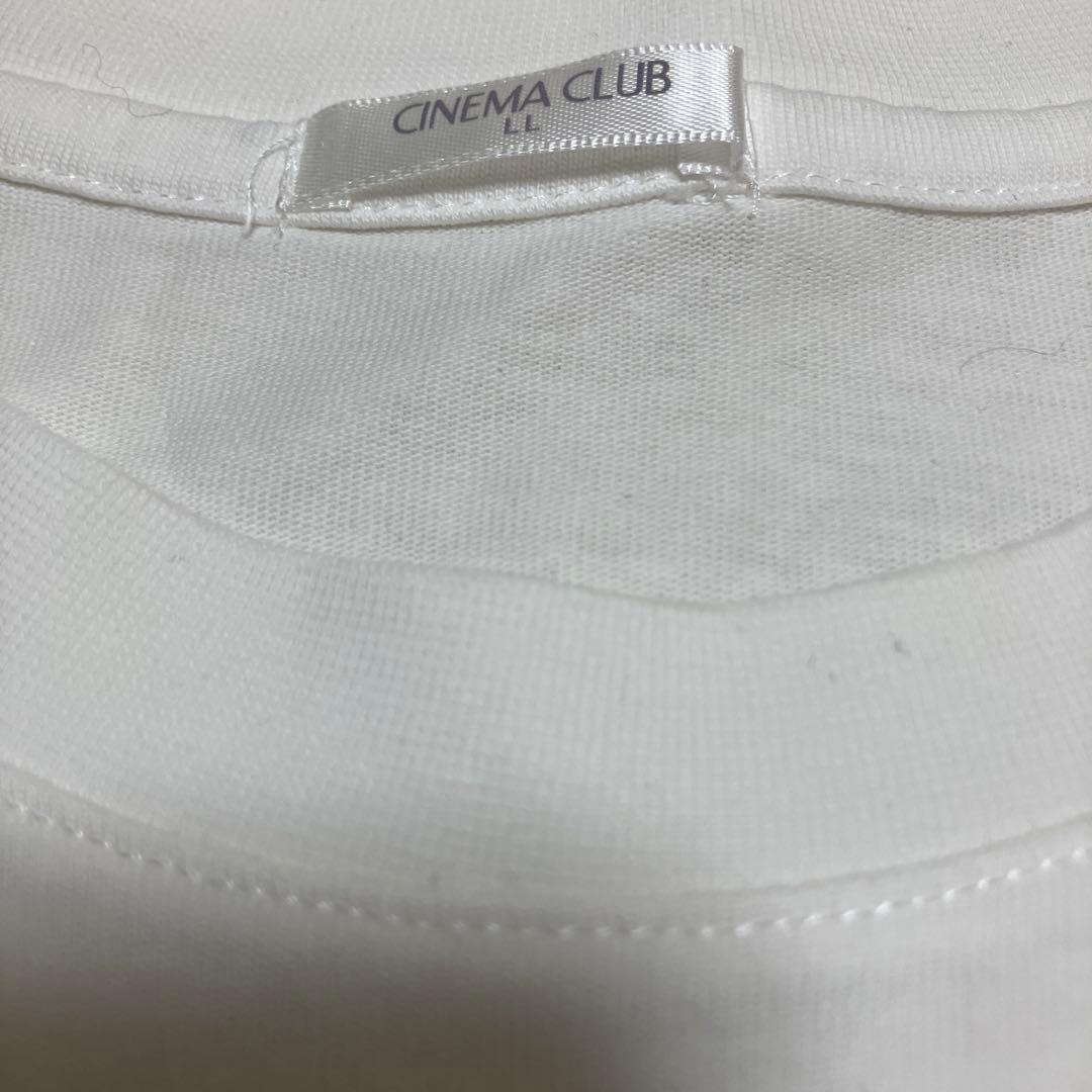 【新品未使用】CINEMA CLUB 長袖Tシャツ ホワイト　LL 最終価格 — image 3