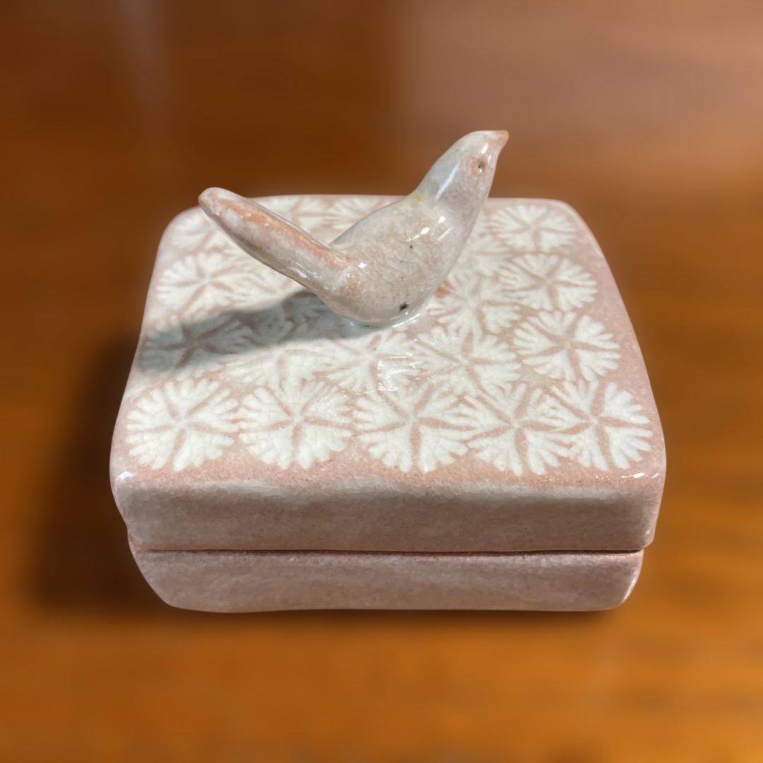 三島手香合　陶楽窯 — image 4