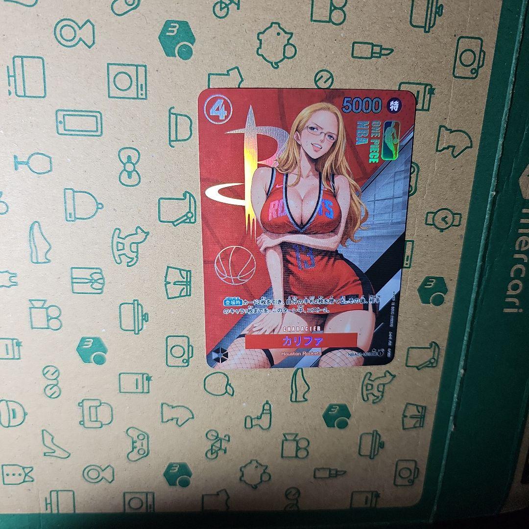 (再入荷)ONE PIECEカードゲーム カリファ NBAコラボ観賞用展示用 — image 2