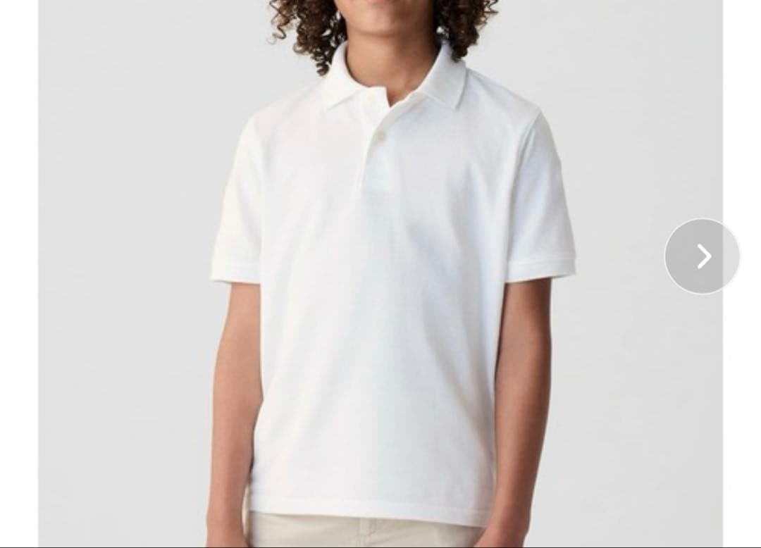 GAP ポロシャツ ホワイト Mサイズ — image 2