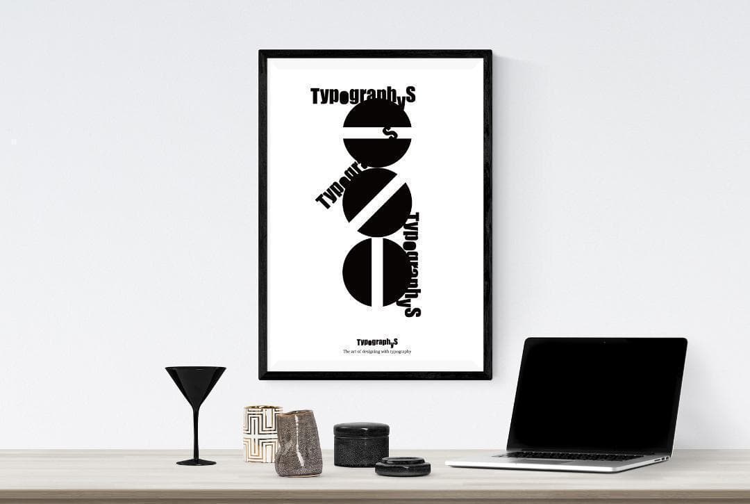 【SALE】TYPOGRAPHYS アートポスター（A4サイズ）#4696 — image 3
