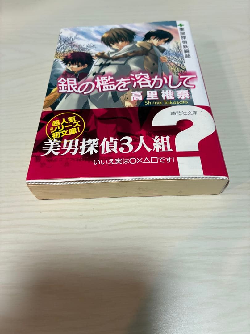 銀の檻を溶かして 高里椎奈 講談社文庫 — image 2