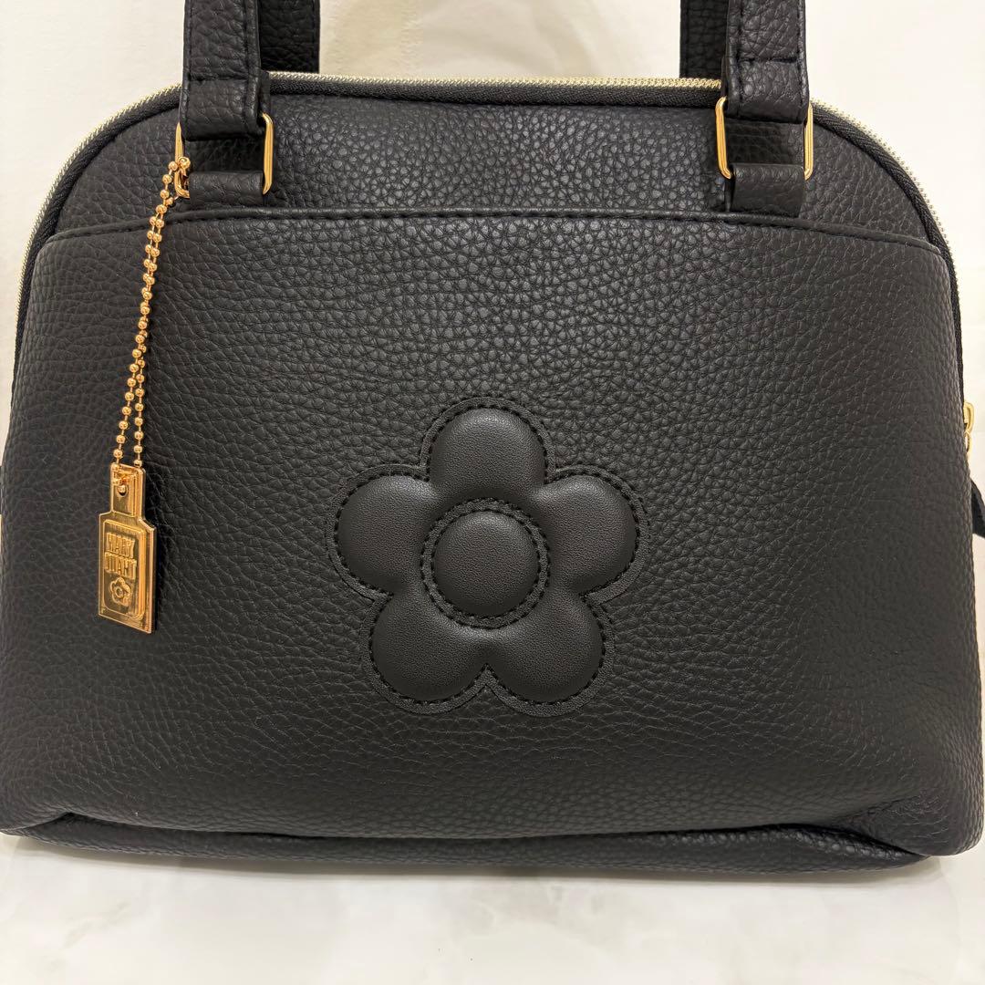 【未使用・訳あり】 MARY QUANT マリクワ ハンドバッグ ブラック — image 2