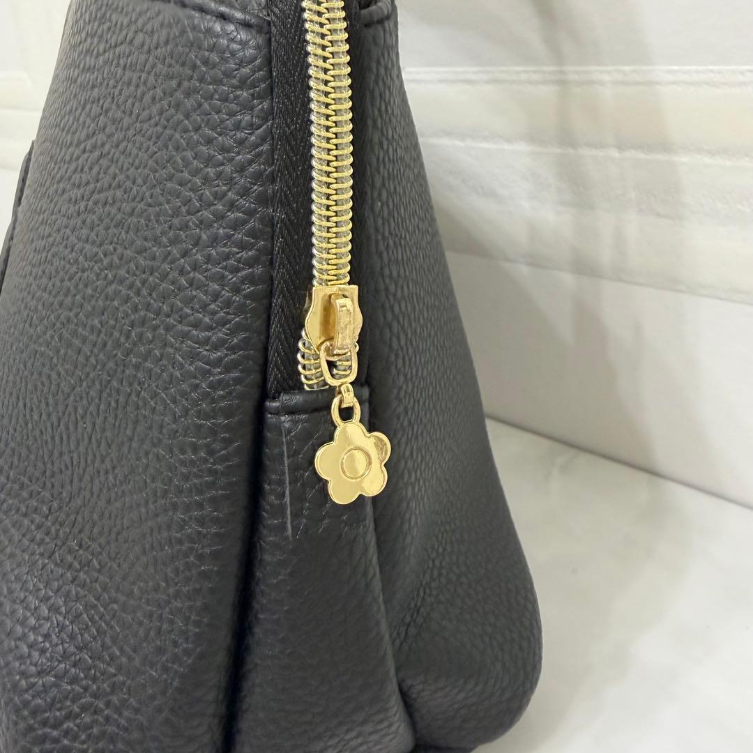 【未使用・訳あり】 MARY QUANT マリクワ ハンドバッグ ブラック — image 3
