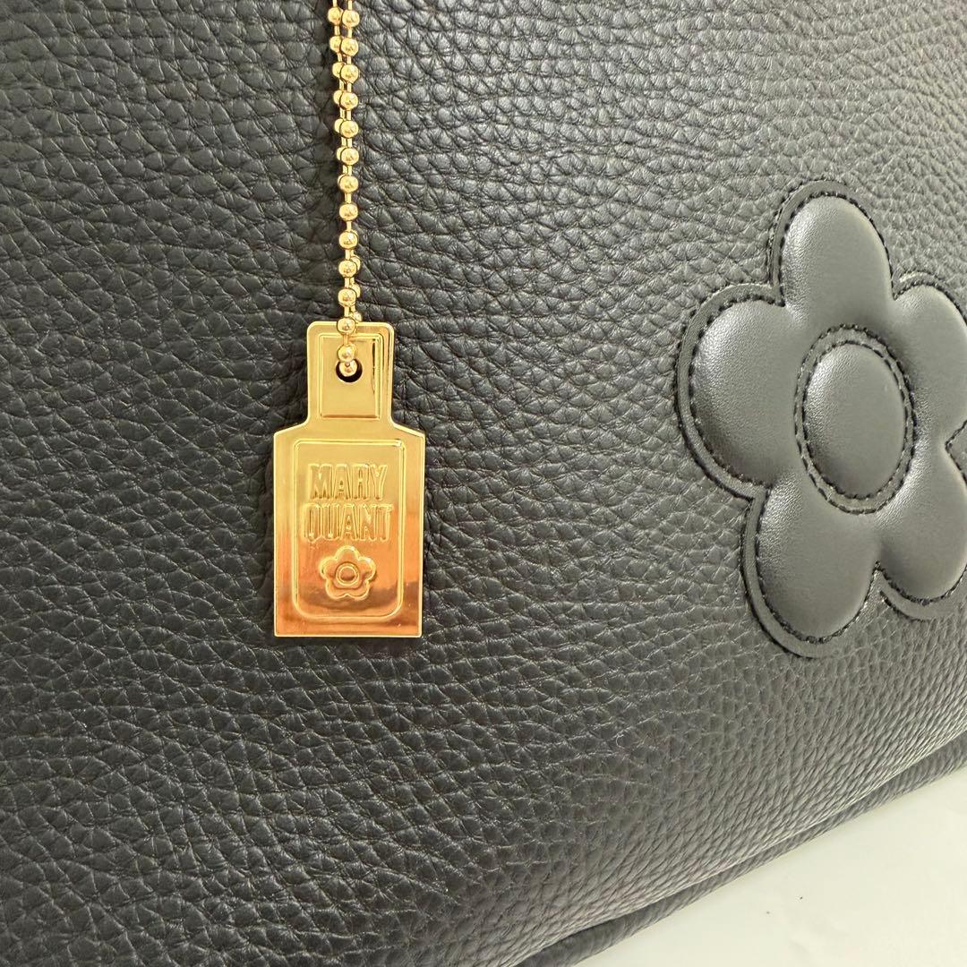 【未使用・訳あり】 MARY QUANT マリクワ ハンドバッグ ブラック — image 5