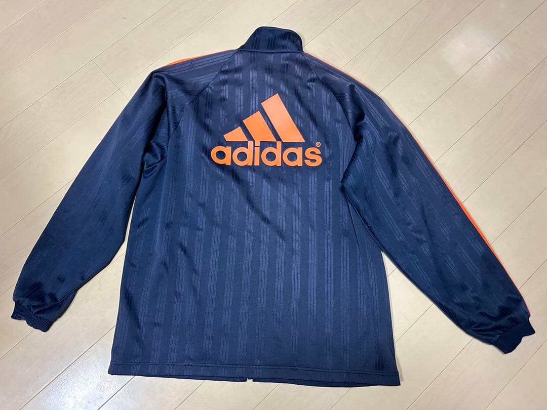 【専用】adidas ネイビー/オレンジ ジャージ　サイズ　M — image 2