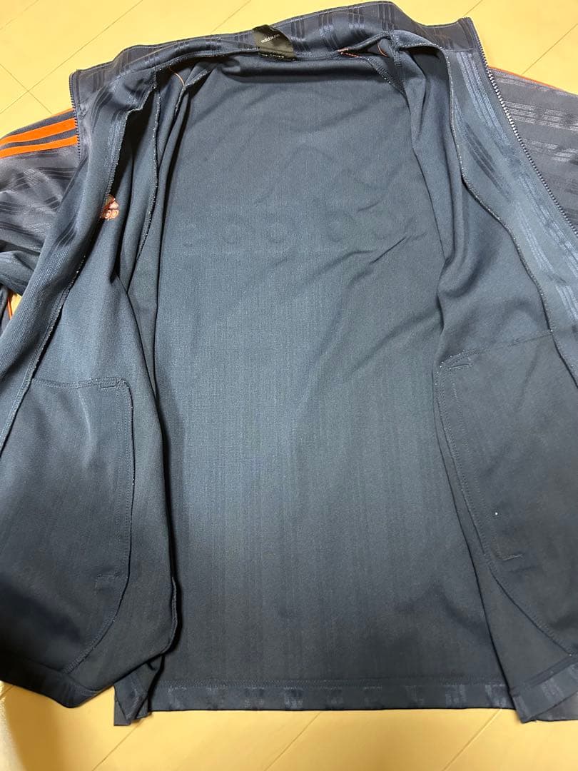 【専用】adidas ネイビー/オレンジ ジャージ　サイズ　M — image 3