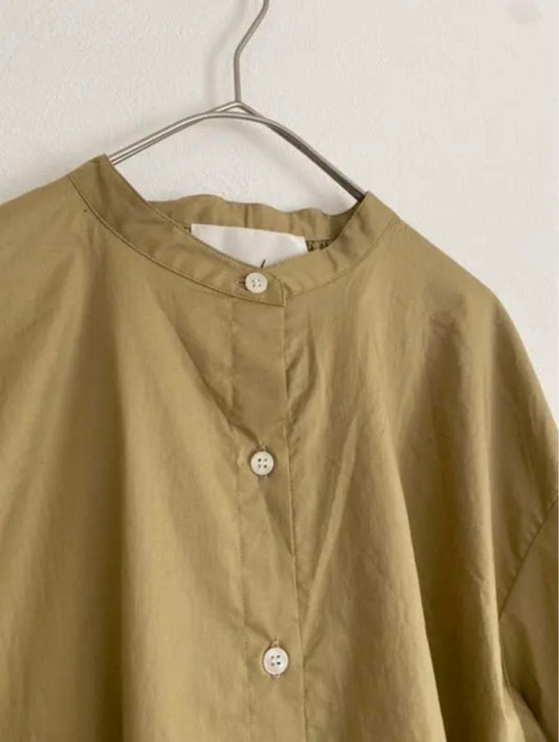 mihee Puff Sleeve Slit Shirt — image 3