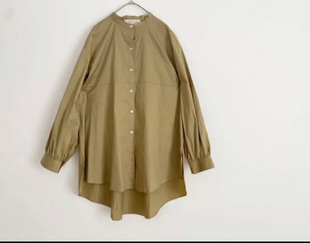 mihee Puff Sleeve Slit Shirt — image 5