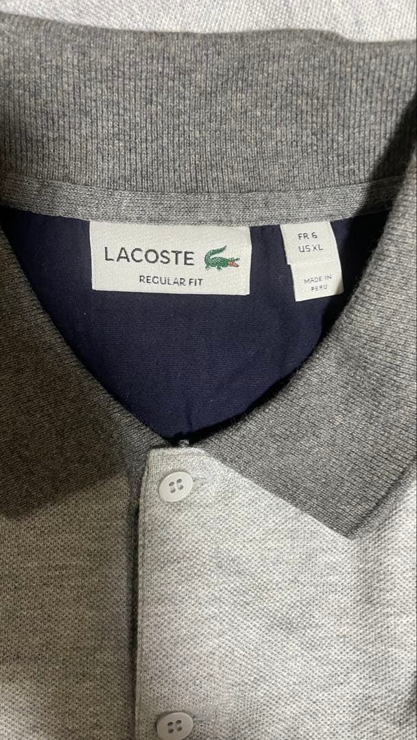 LACOSTE ポロシャツ　希少　短丈 — image 3