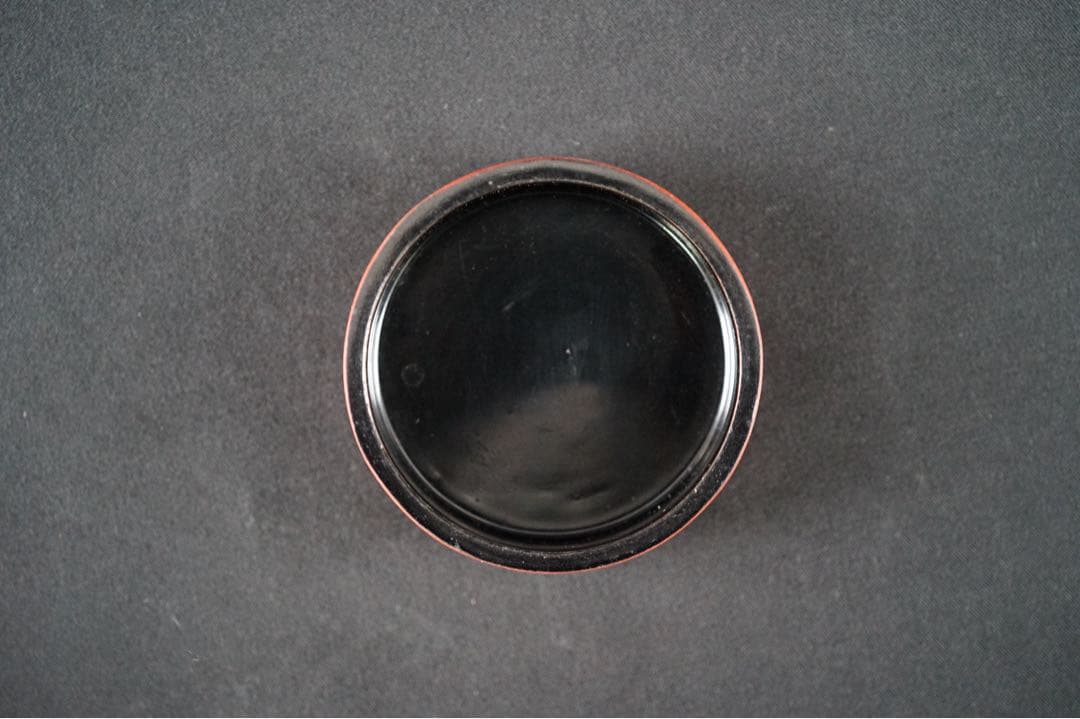 堆朱 香合 漆器 茶道具 香道具 彫刻 小物入れ 伝統工芸 共箱 — image 5