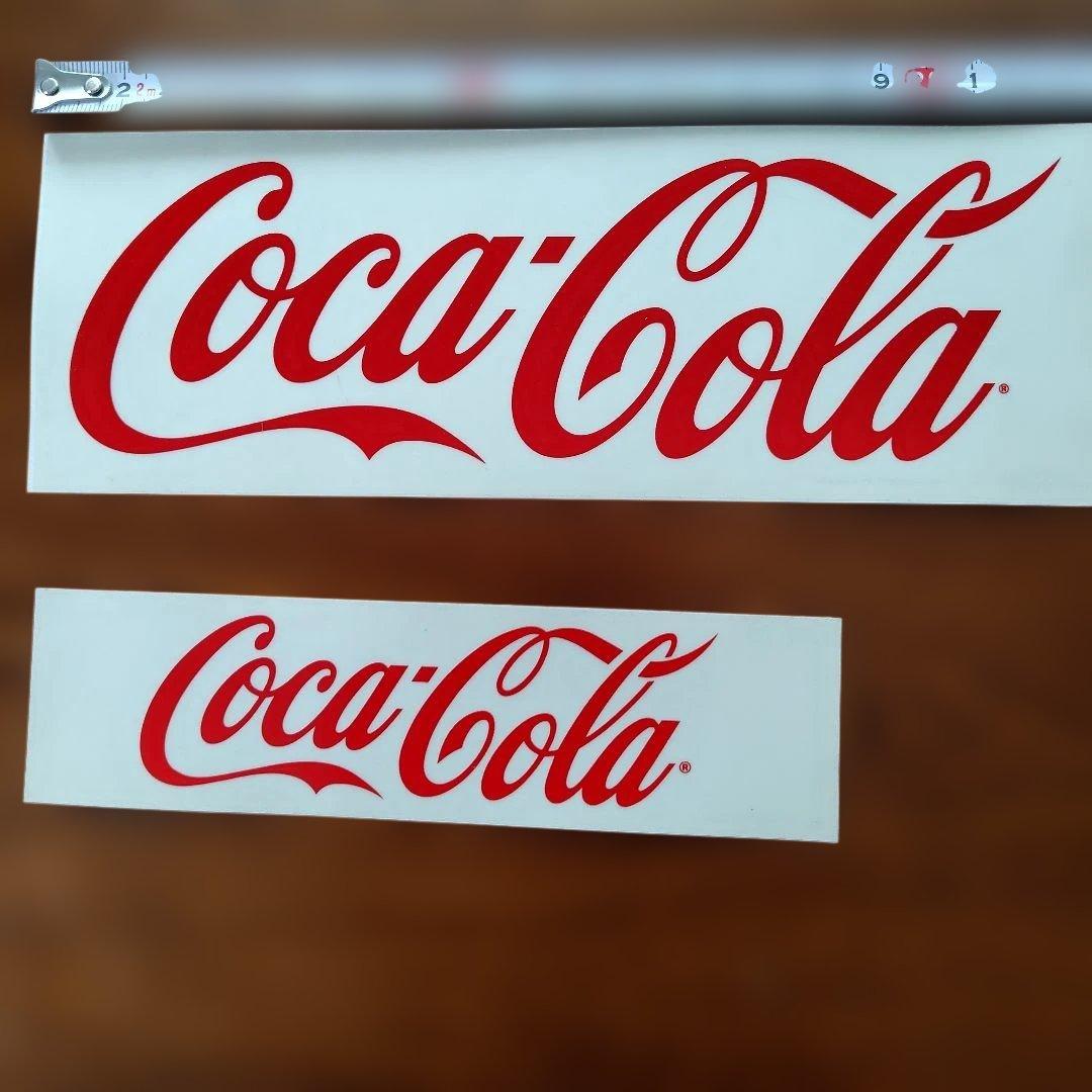 【正規品】Coca-Cola コカ・コーラ ステッカー 2枚セット — image 2