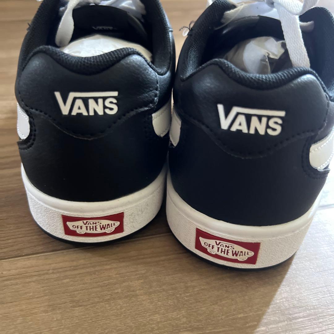 新品未使用　VANS スニーカー ブラック ホワイト — image 3