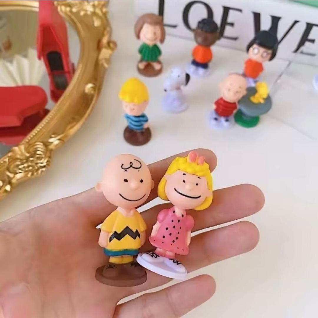 新品　ピーナッツ　フィギュア　12点セット　キャラクター　ミニチュア — image 3