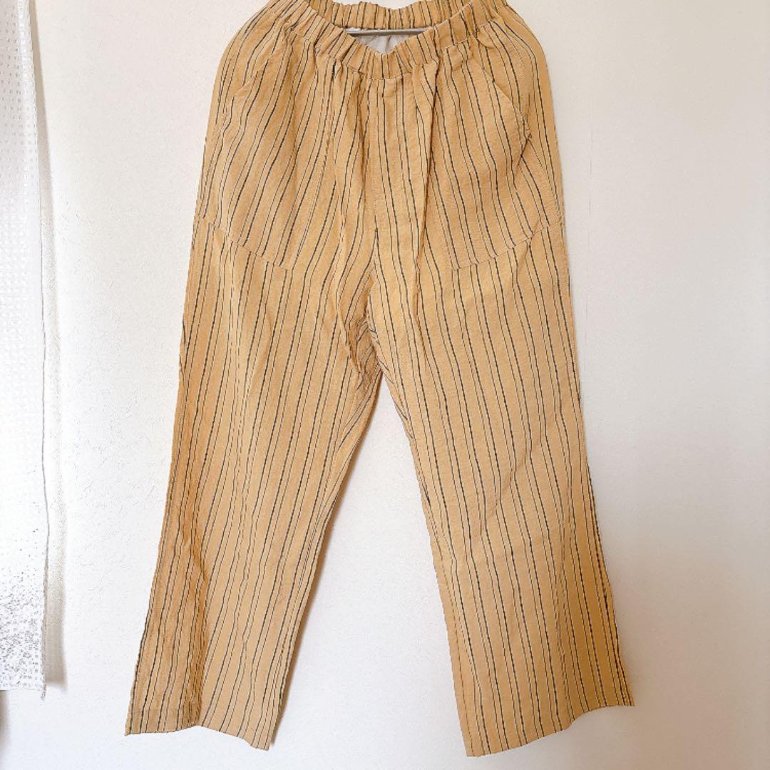 DOUX ARCHIVES ストライプ ラフパンツ イージーパンツ — image 2