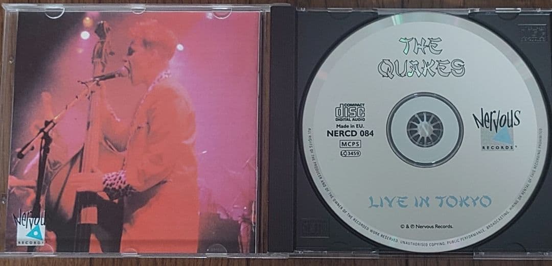 THE QUAKES 「LIVE IN TOKYO」サイコビリー　ネオロカビリー — image 3