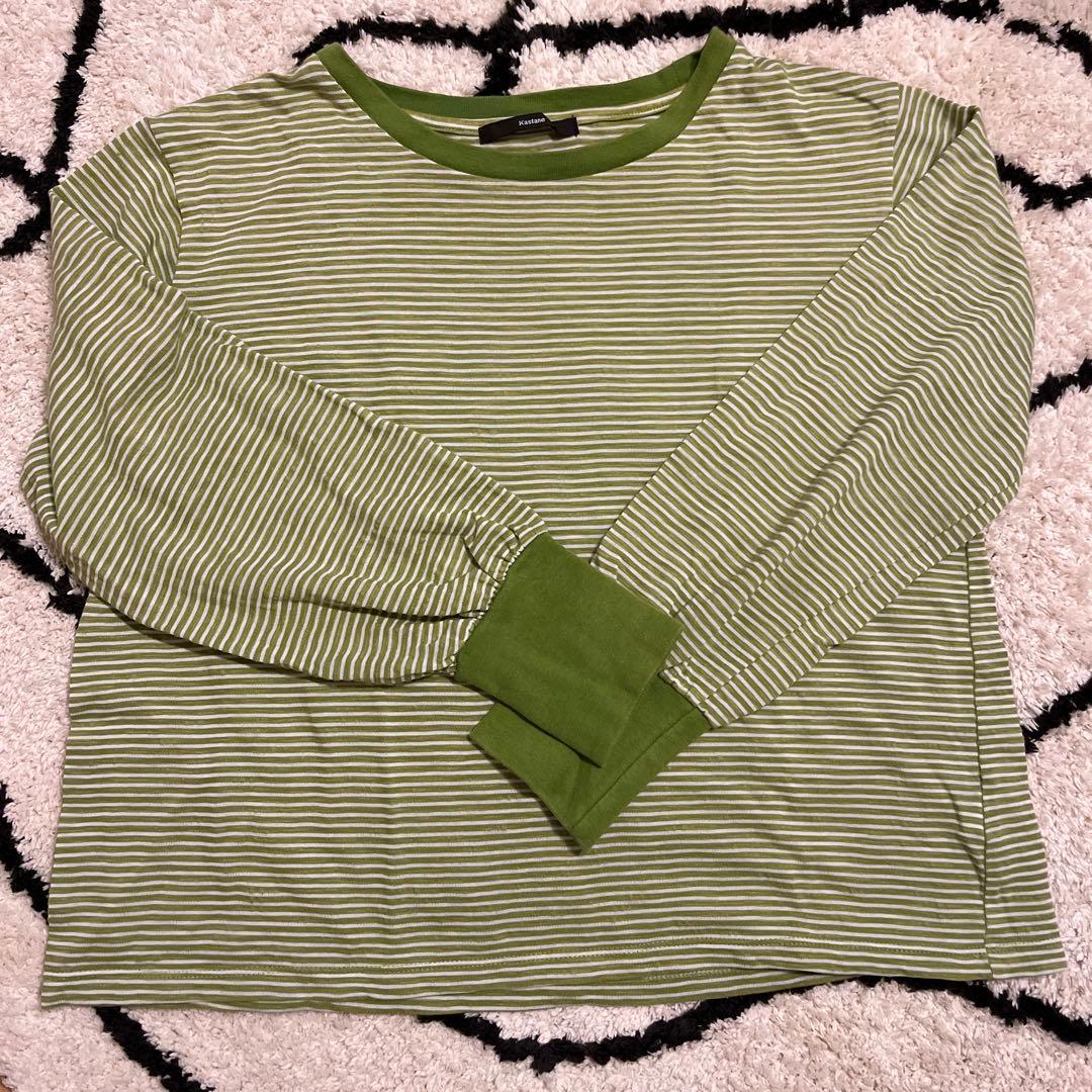Kastane スラブリンガーボーダーロンTee — image 2