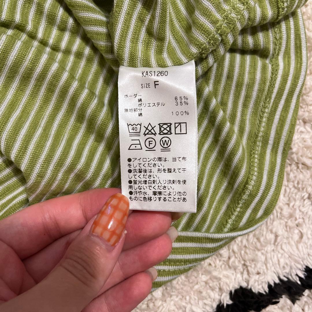 Kastane スラブリンガーボーダーロンTee — image 5