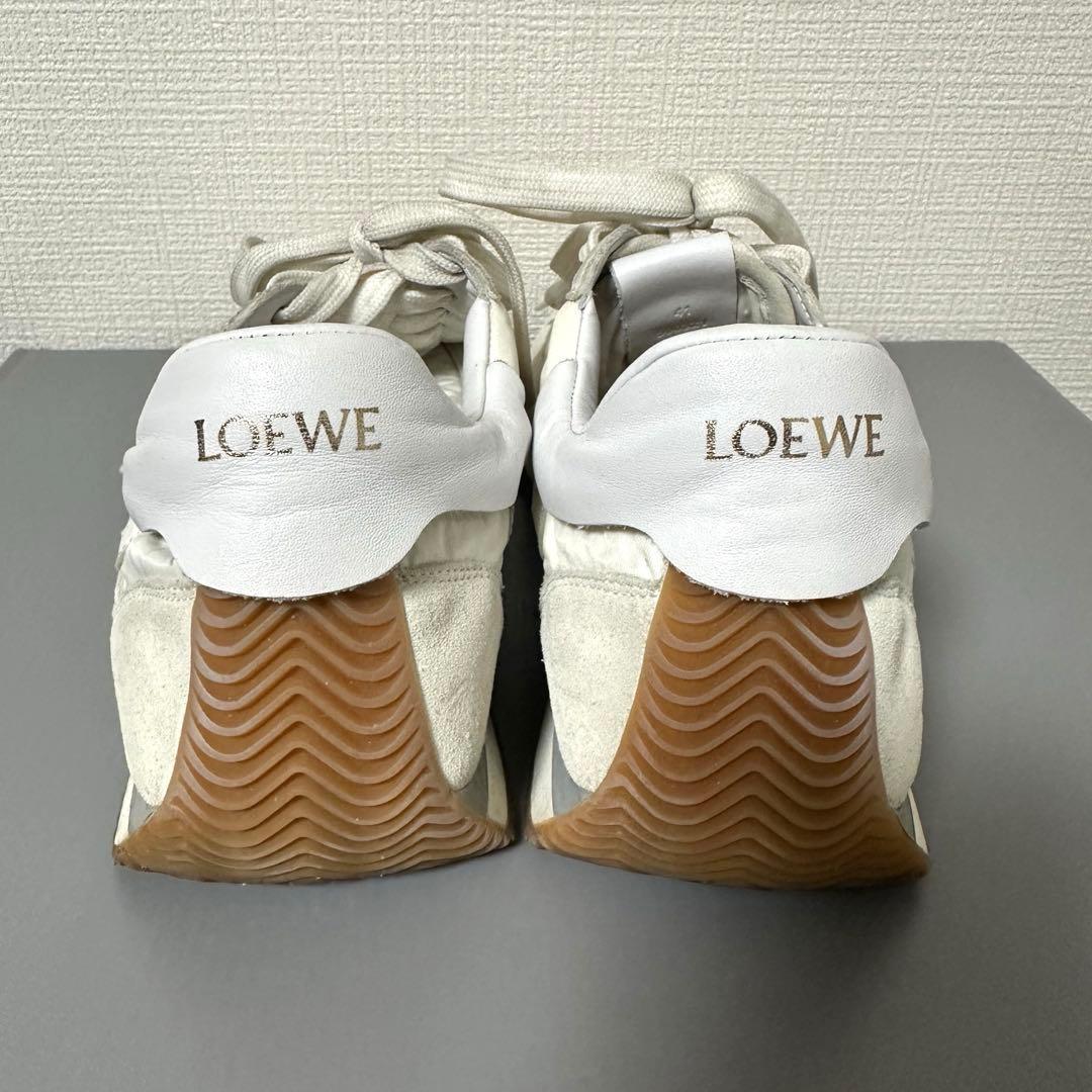 LOEWE ロエベ スニーカー フローランナー ホワイト41(26-26.5cm — image 2