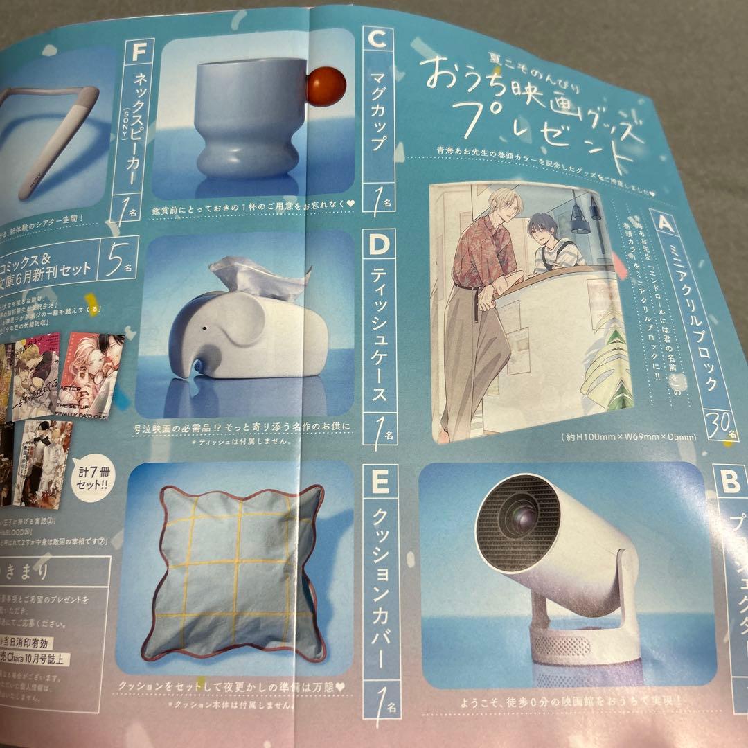 BL雑誌　Chara キャラ　8月　ハガキ有り — image 3