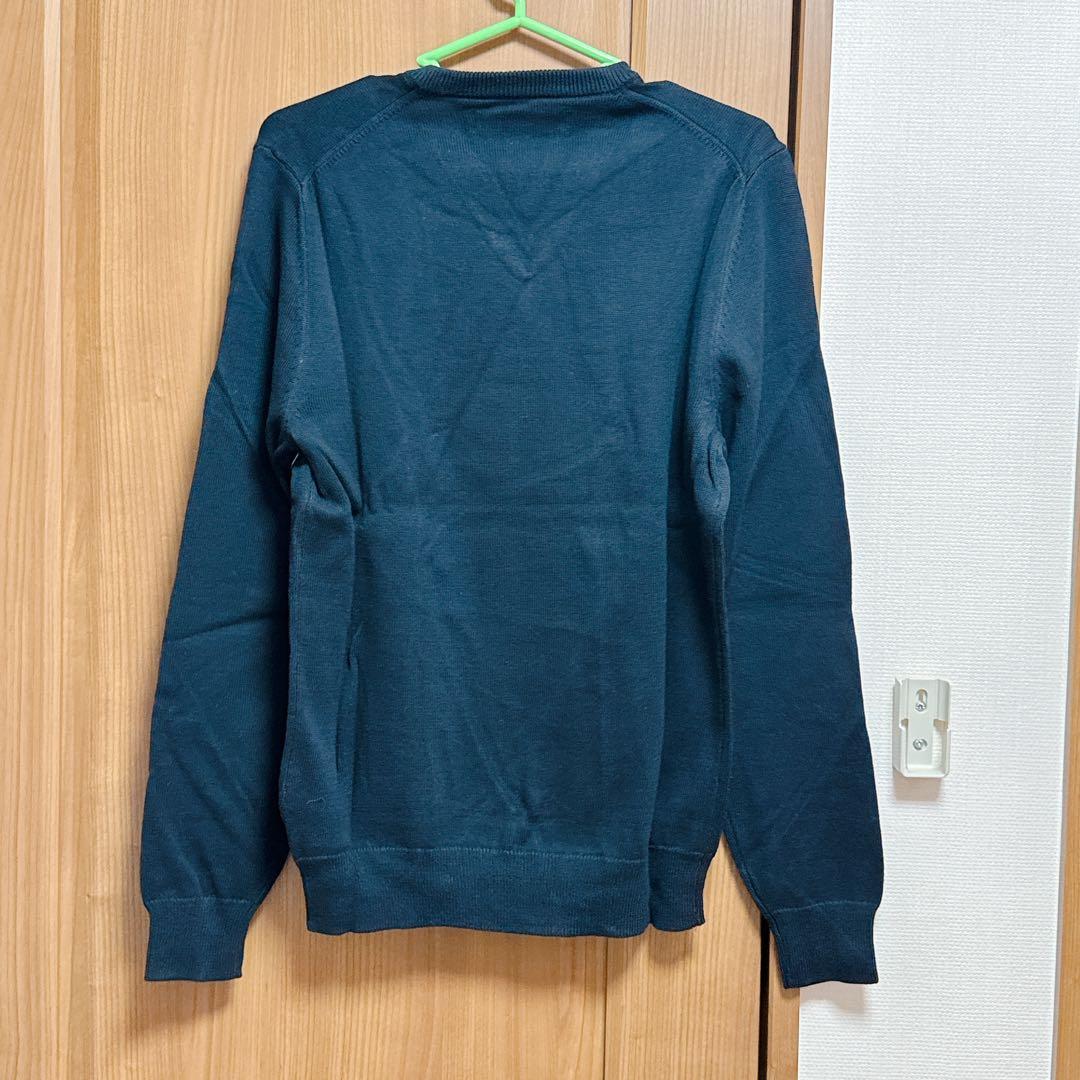 ★ セーター Vネック メンズ XS ブラック — image 4