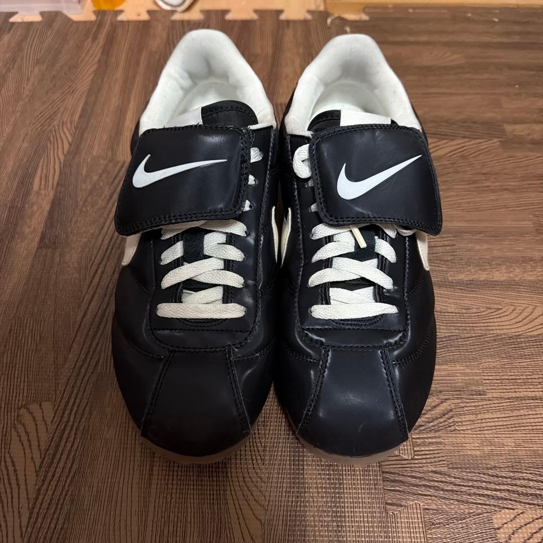 NIKE CORTEZ フラップ付き ブラック ホワイト — image 2