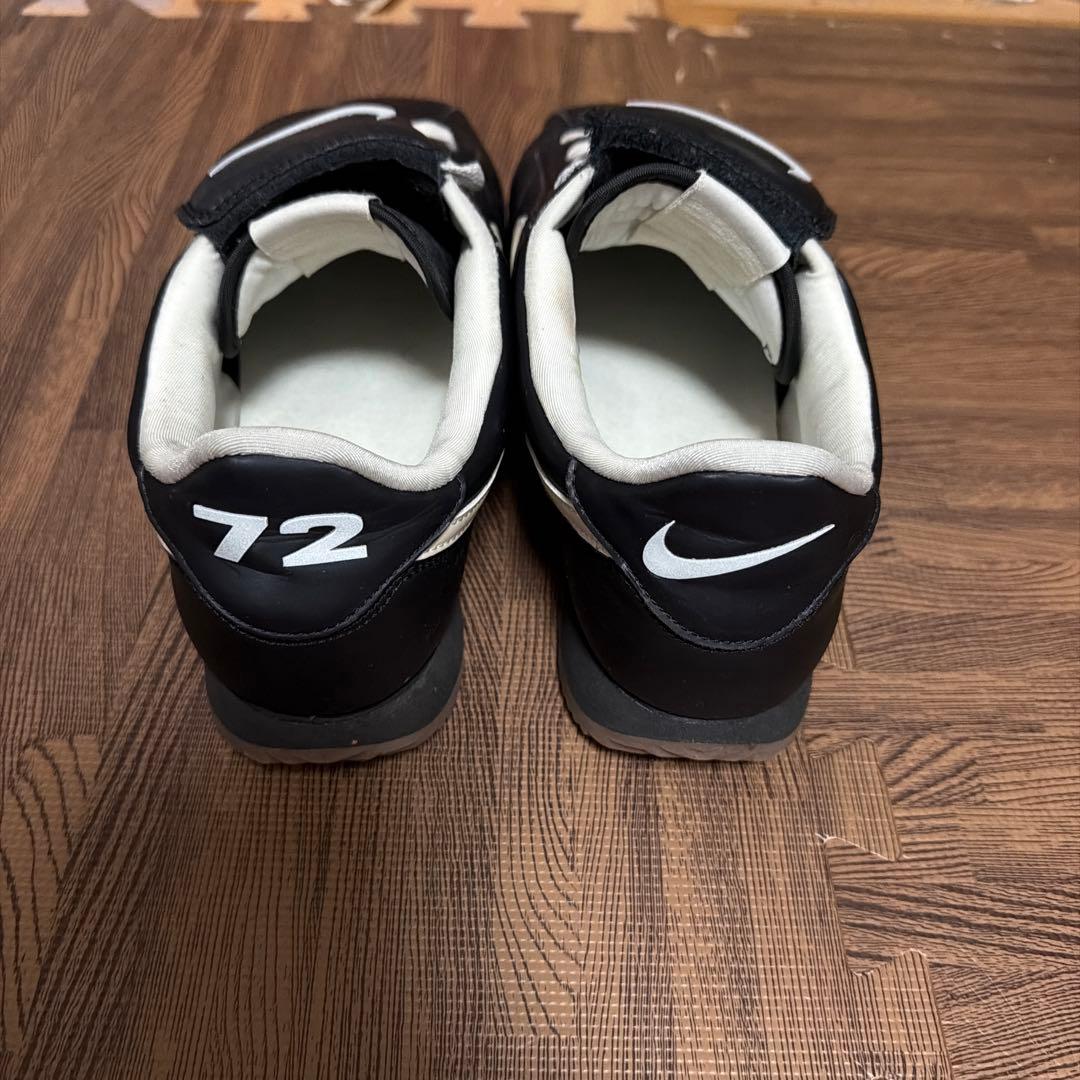 NIKE CORTEZ フラップ付き ブラック ホワイト — image 4