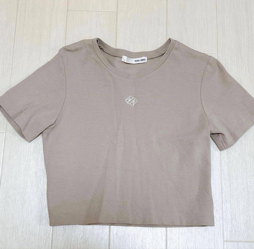 6／25迄値下げ　ROYAL PARTY エンブレム刺繍Tシャツ ワンポイント — image 2
