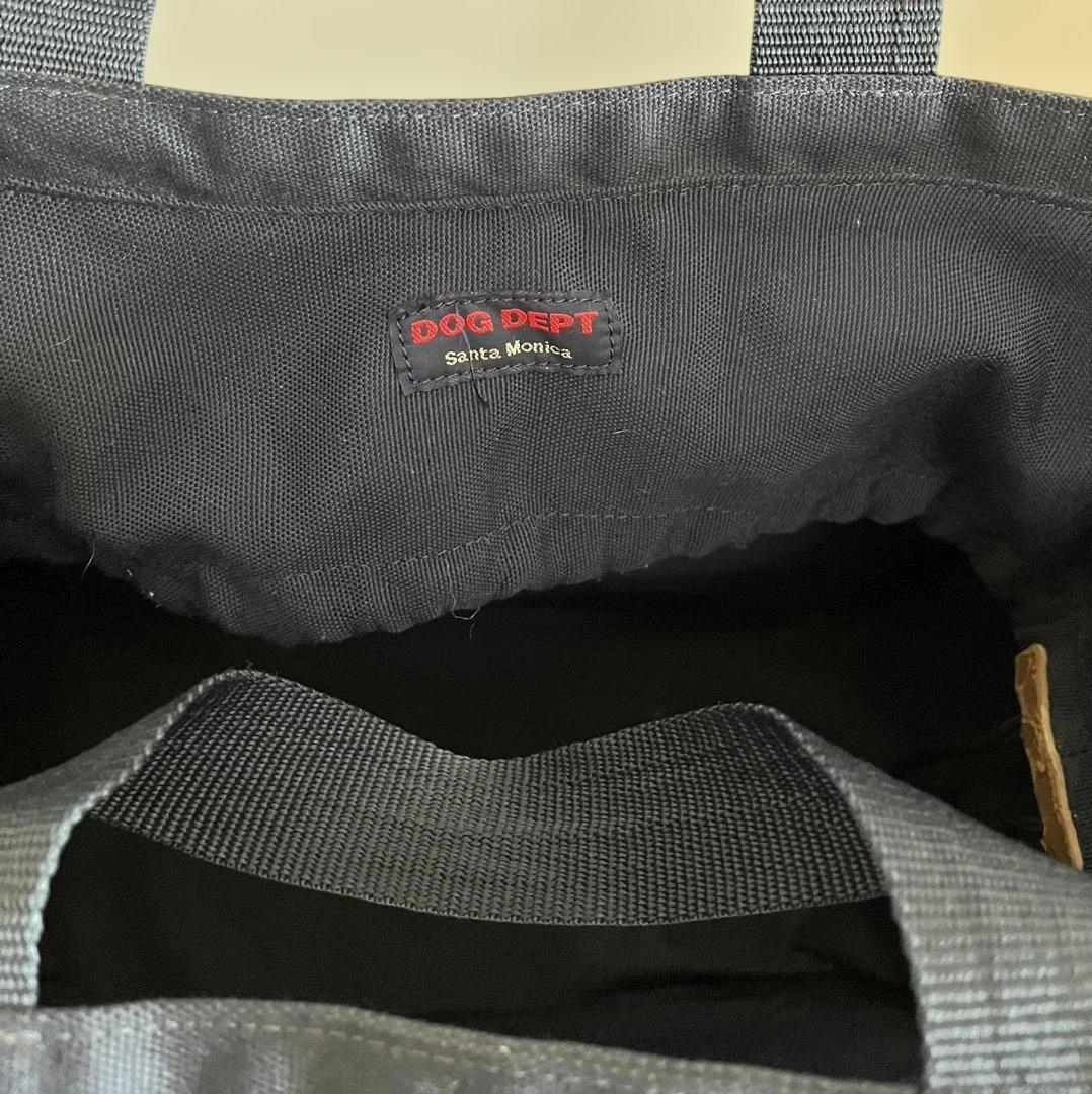 DOG DEPT バッグ ネイビー ショルダーバッグ 肩紐欠品 — image 4