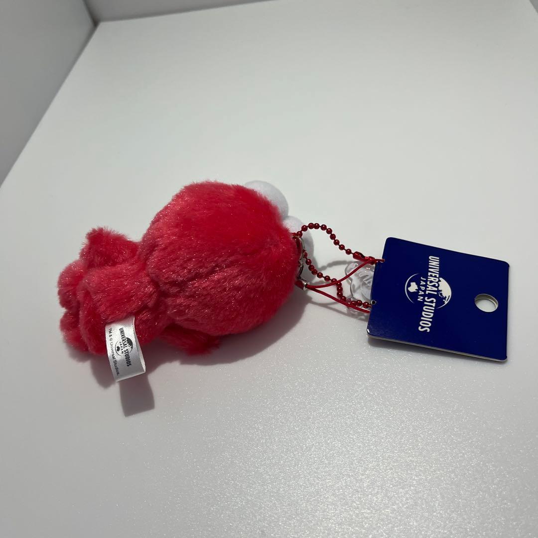 ユニバ エルモ ぬいぐるみマスコット キーホルダー — image 2
