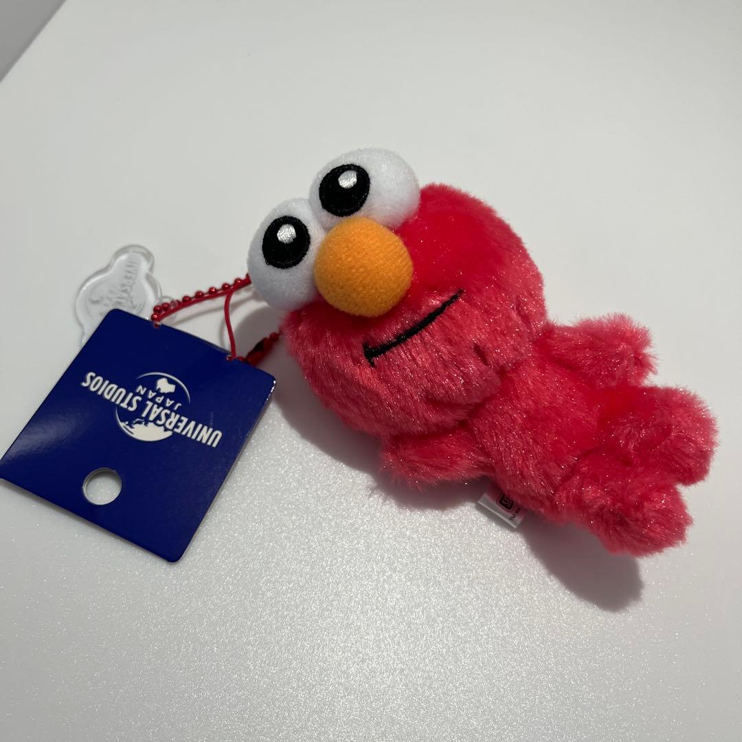 ユニバ エルモ ぬいぐるみマスコット キーホルダー — image 3