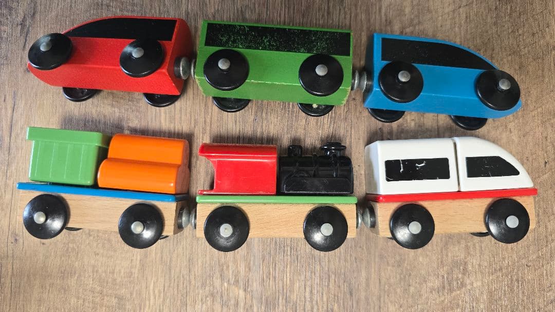 IKEA LILLABO 木製列車セット 知育玩具 — image 5