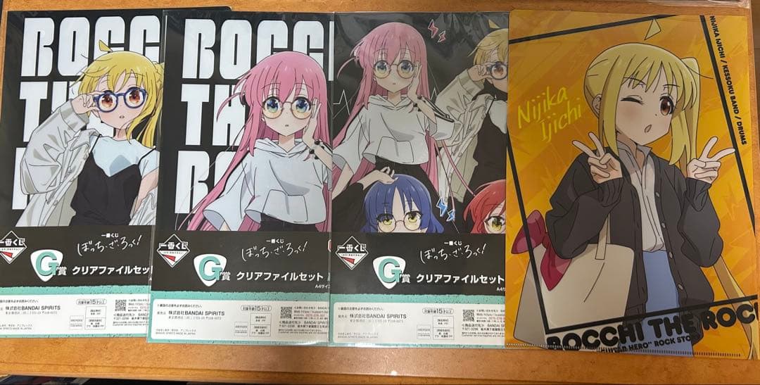 ぼっちざろっく　クリアファイル　キーホルダー　後藤ひとり　伊地知虹夏　喜多郁代 — image 2