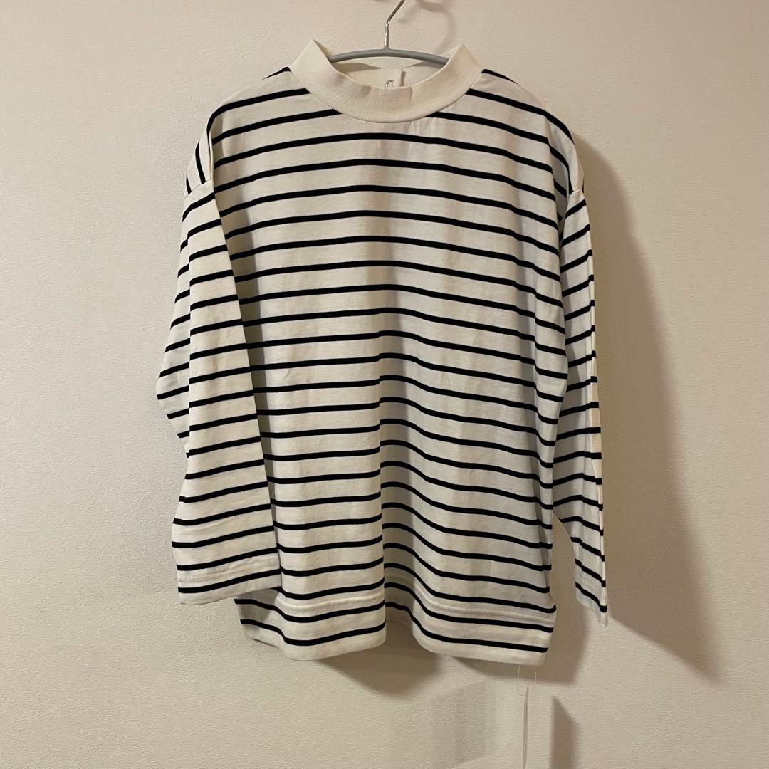 CRAFT STANDARD BOUTIQUE モックネックボーダーロンTee2 — image 2