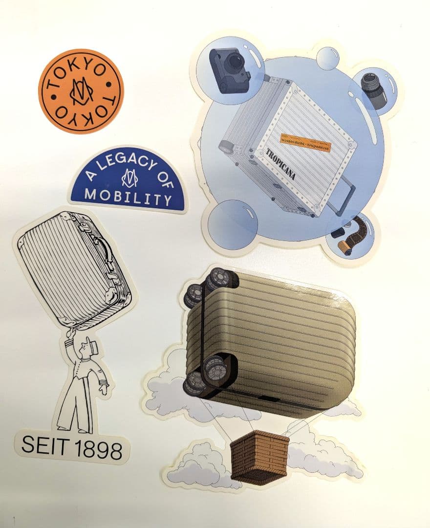 【非売品】RIMOWA Stickerステッカー5枚セット — image 2