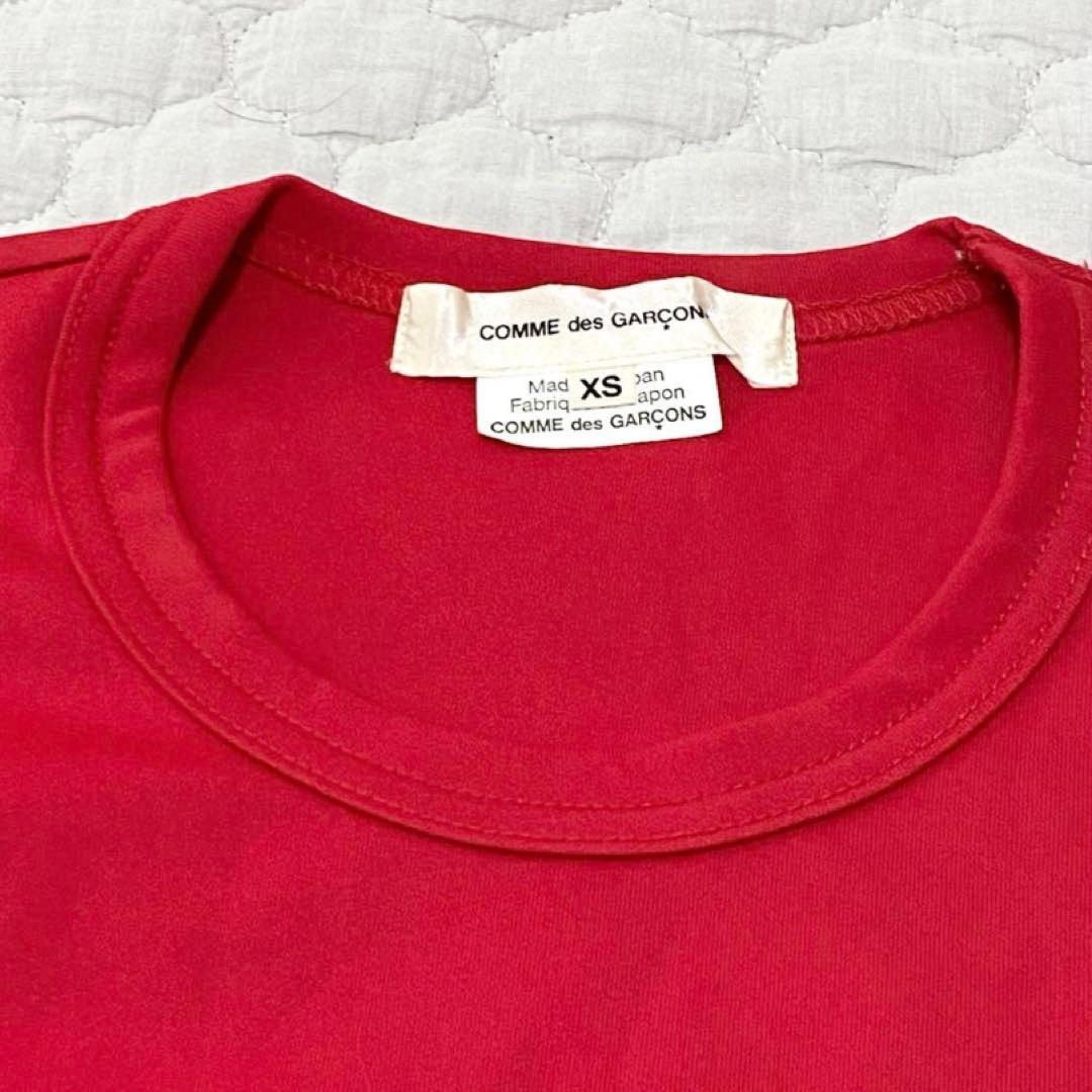 COMME des GARCONS コムデギャルソン　半袖カットソー　短冊　赤 — image 2